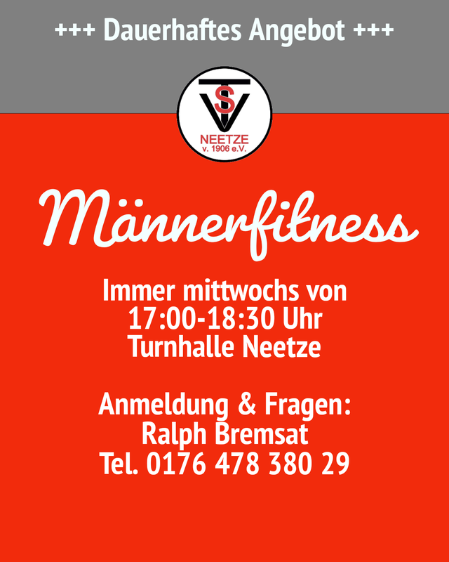 Männerfitness - Dauerhaftes Angebot